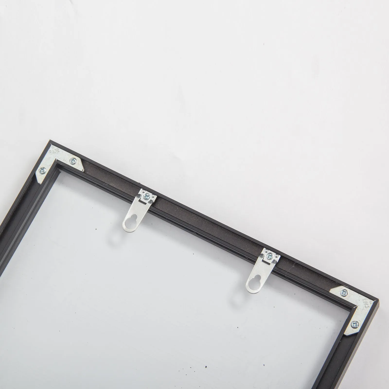 65" x 24" Full Length Mirror Hanging Standing or Leaning, Bedroom Mirror Floor Mirror Wall-Mounted Mirror with Alloy Frame, Black