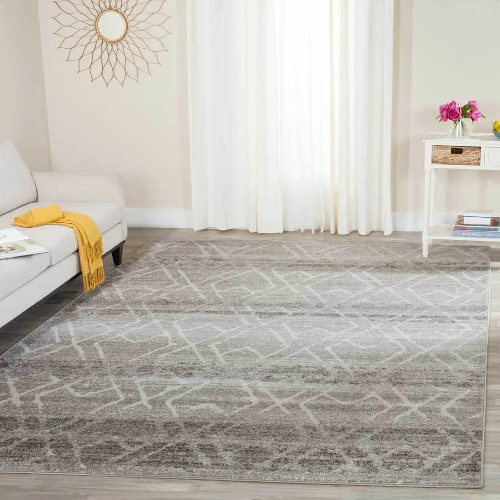 Adirondack Silver/Ivory Area Rug