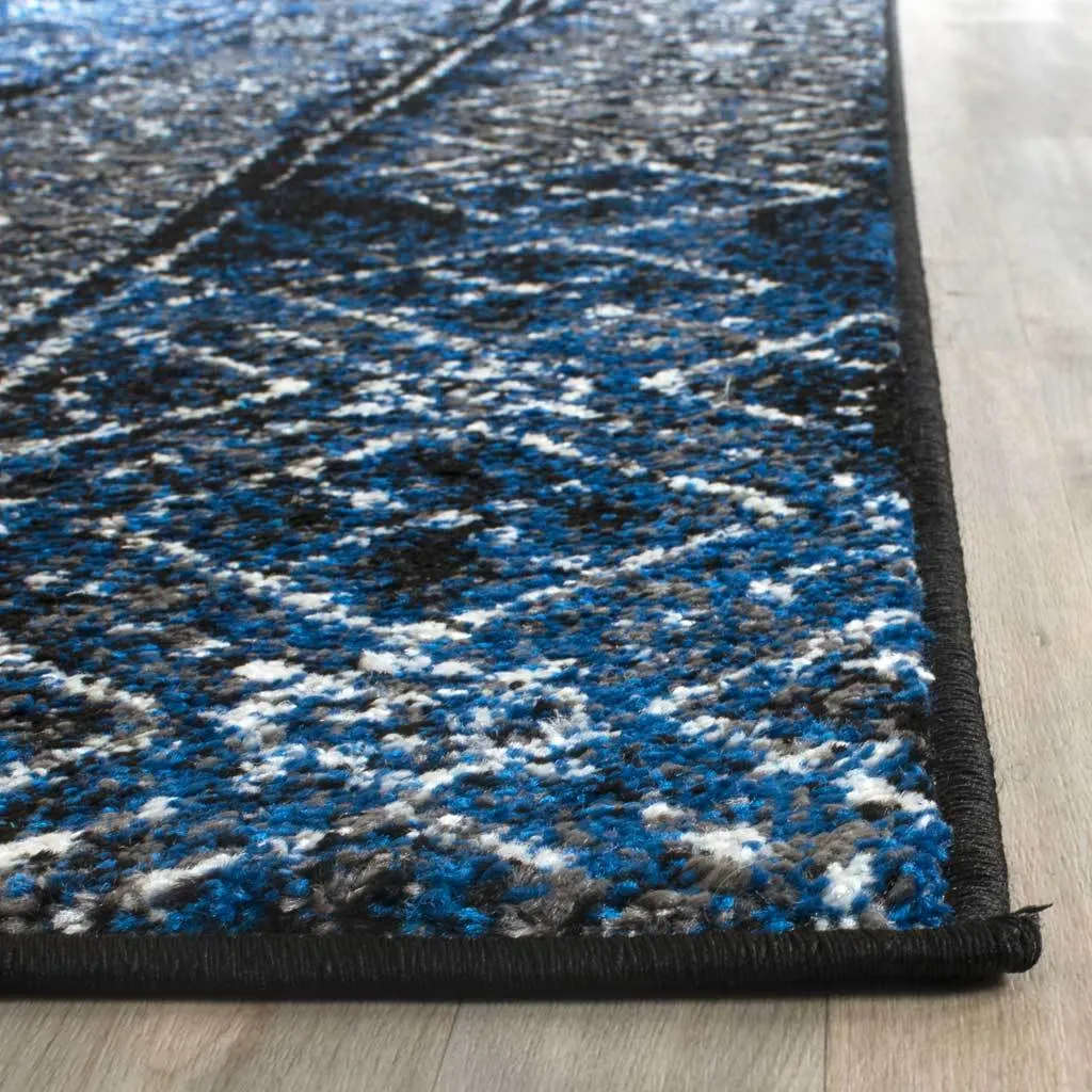Adirondack Tradition Silver/Black Runner Rug