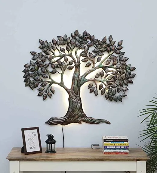 Adore Pesto Tree Metal Tree Wall Decor