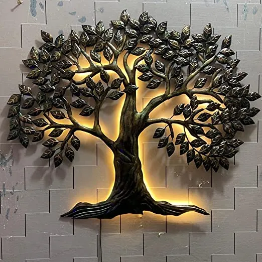 Adore Pesto Tree Metal Tree Wall Decor