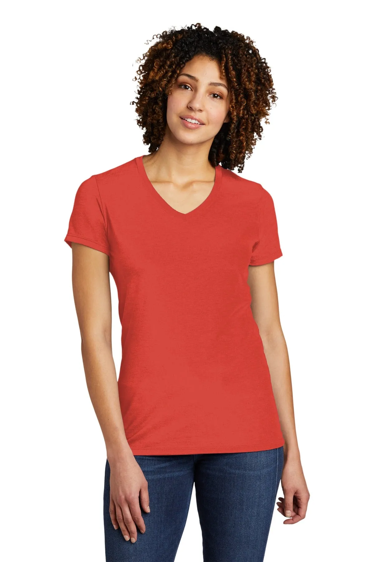 Allmade Women's Tri-Blend V-Neck Tee