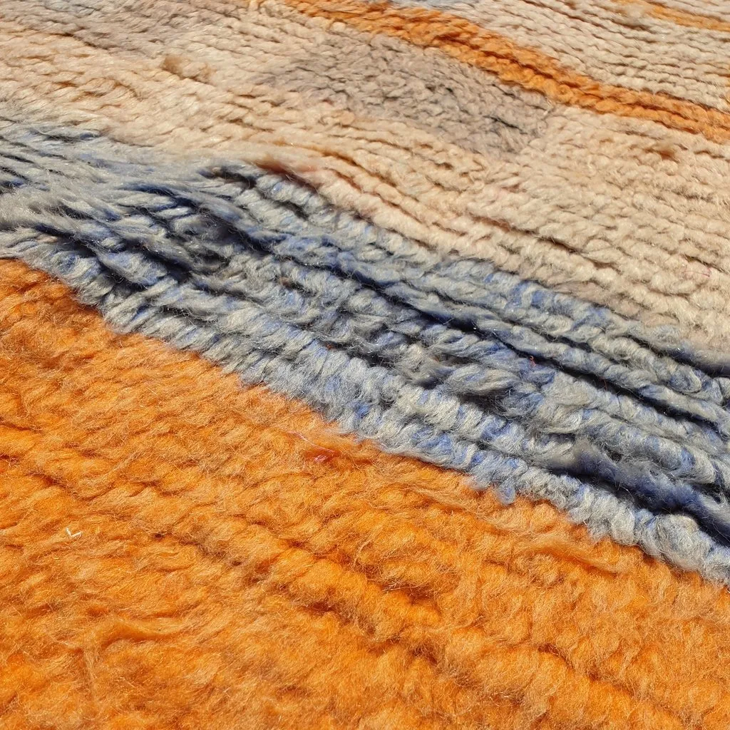 AMASTI | 8'27x5'45 Ft | 2,52x1,66 m | Moroccan Colorful Rug | 100% wool handmade