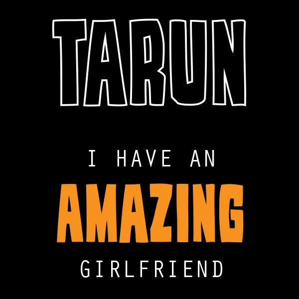 Amazing Girlfriend © Personalized Paperweight for Boyfriend