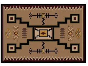 American Dakota, Thunderstorm, Taupe Rug