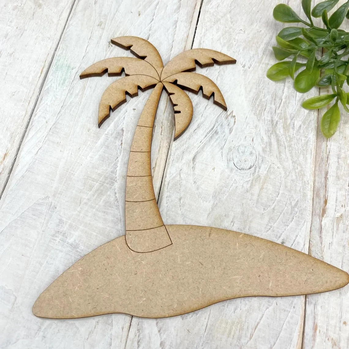American Elm Pack of 10 MDF Embellishments Craft Shape Wood Blank DIY Decoration