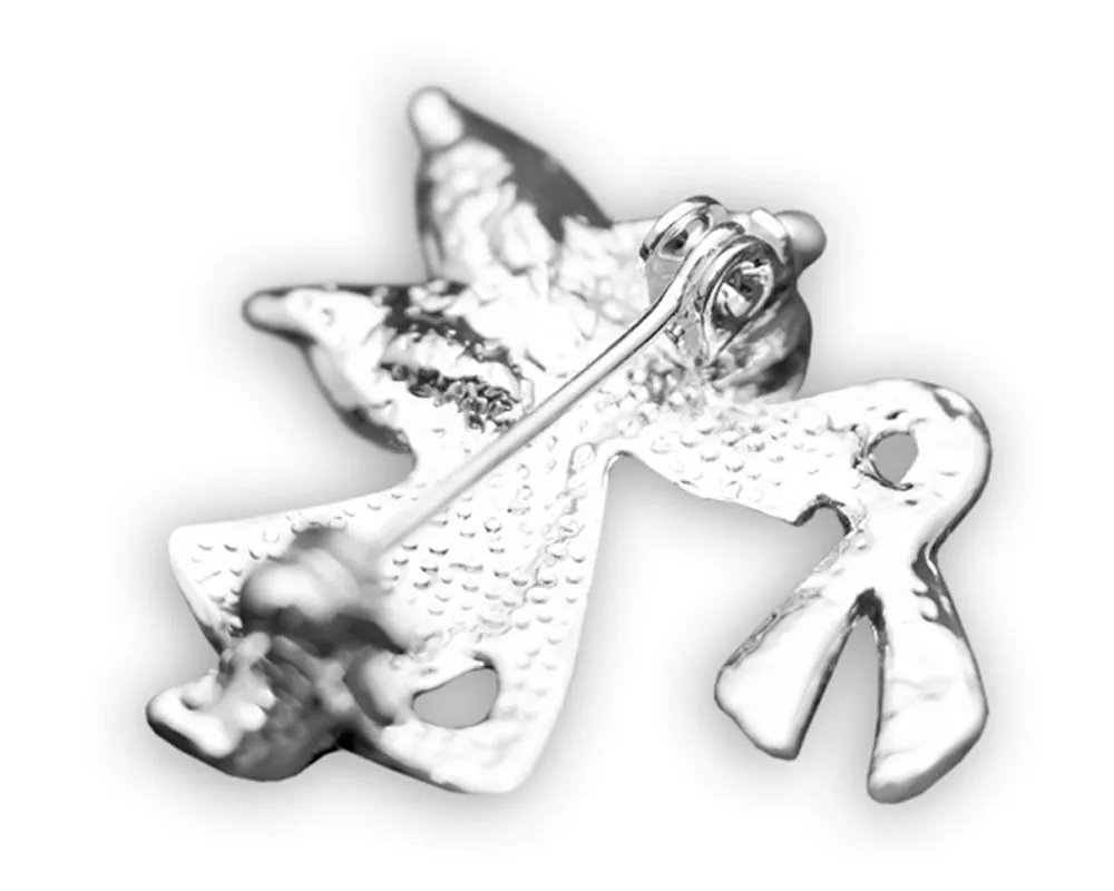 Angel By My Side Cystic Fibrosis Ribbon Pins