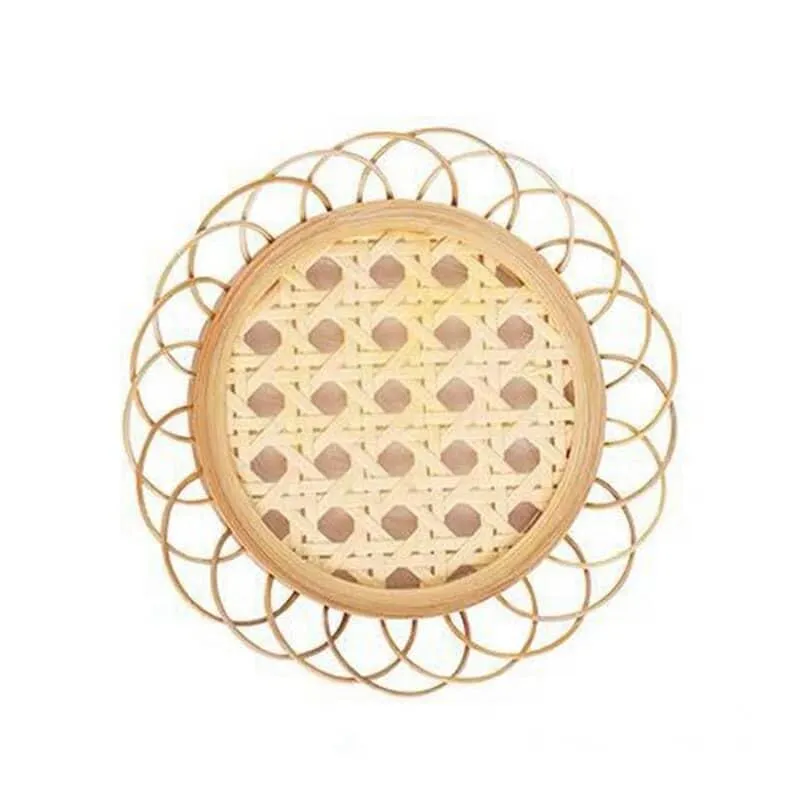 Bamboo Flower Wine Coaster