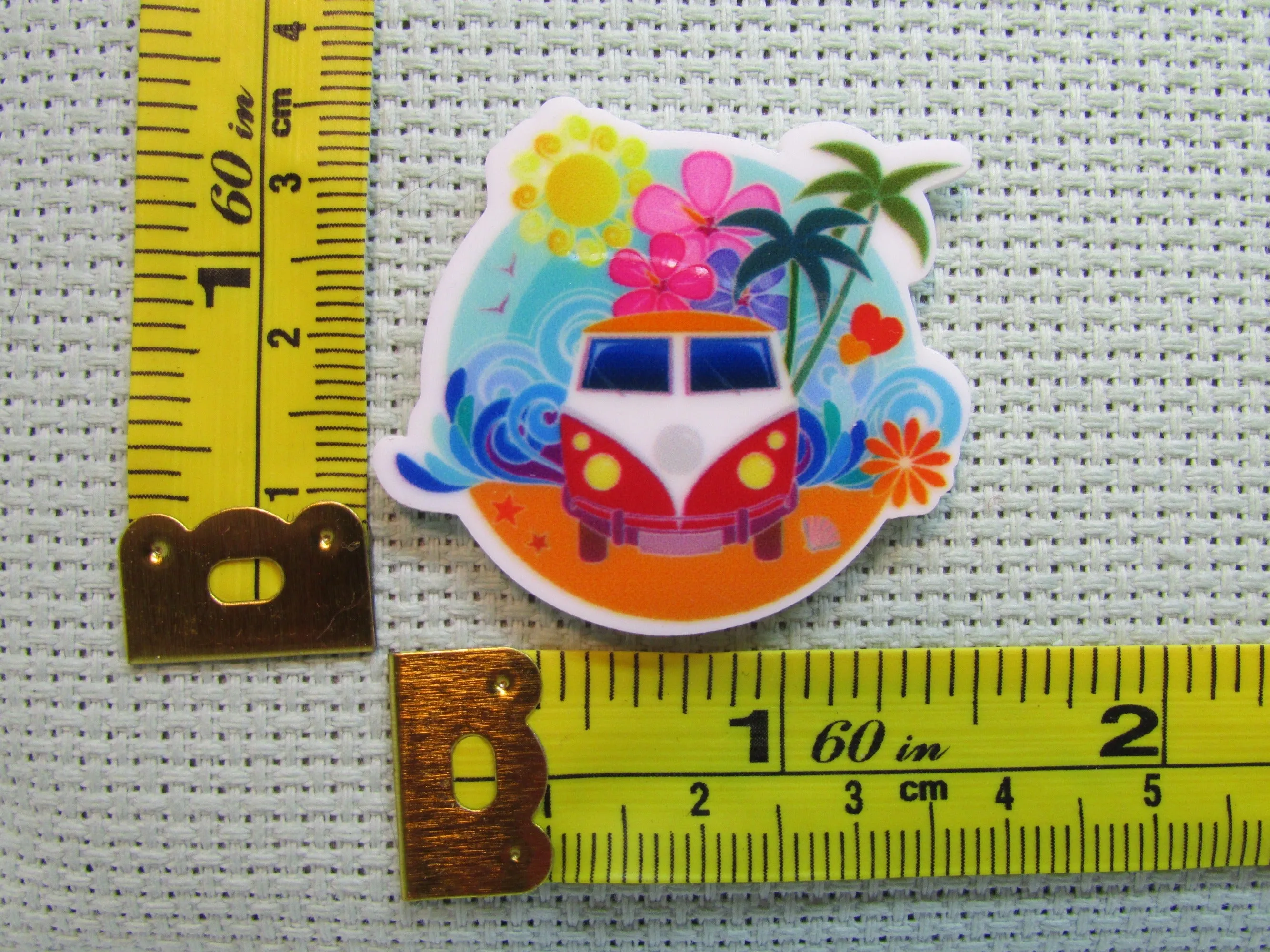 Beach Van Needle Minder, Cover Minder, Magnet