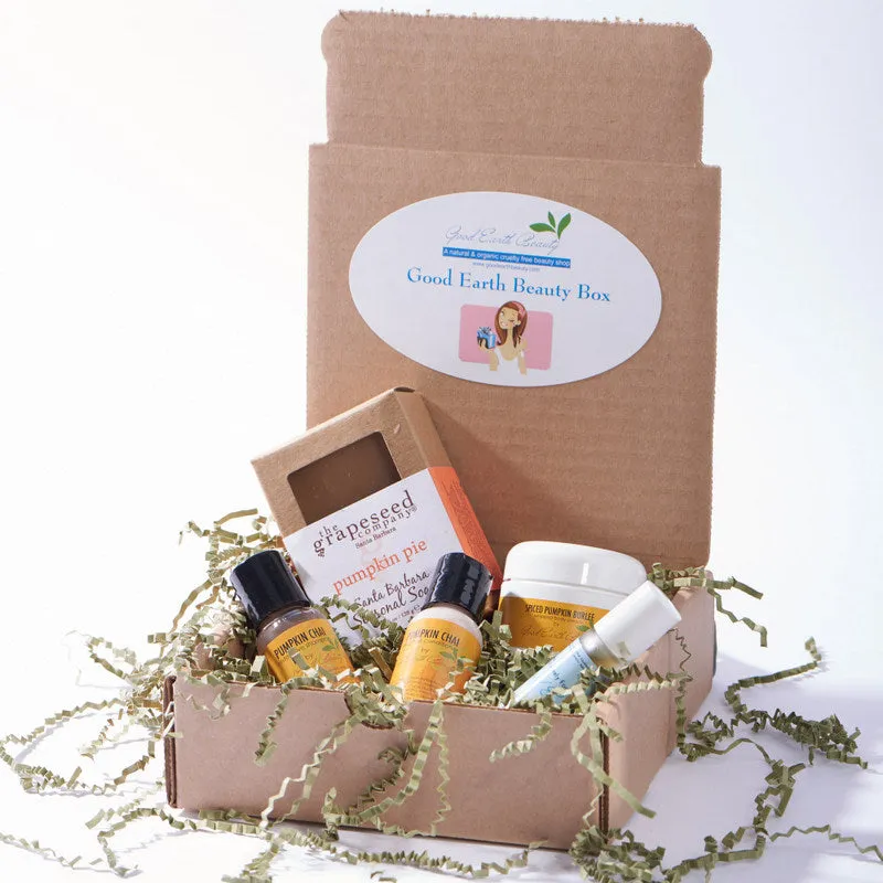 Beauty Box - Pumpkin Anytime of Year Box - Good Earth Beauty