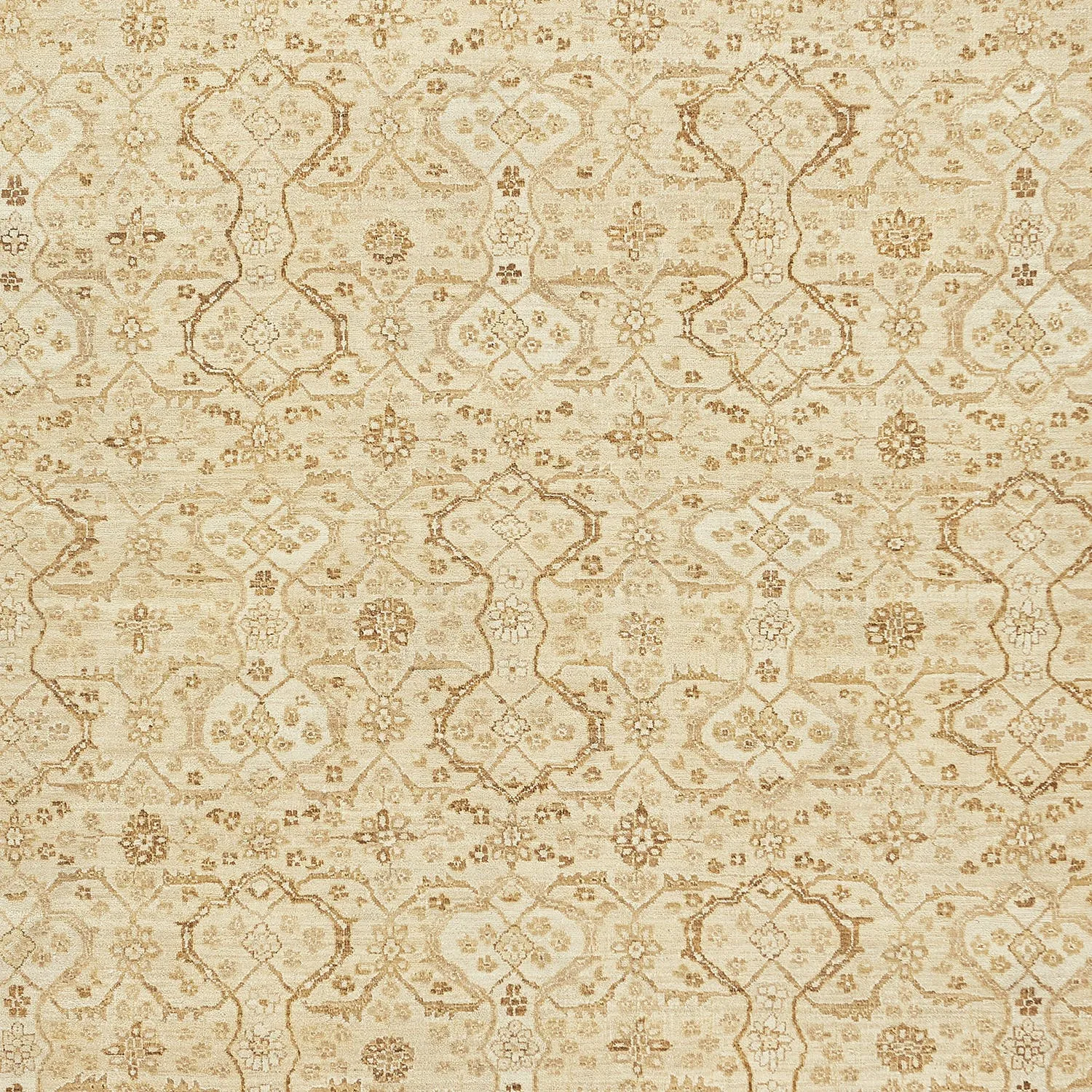 Beige Samsara Wool Rug - 5' x 8'