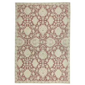 Beige Samsara Wool Rug - 9'2" x 13'5"