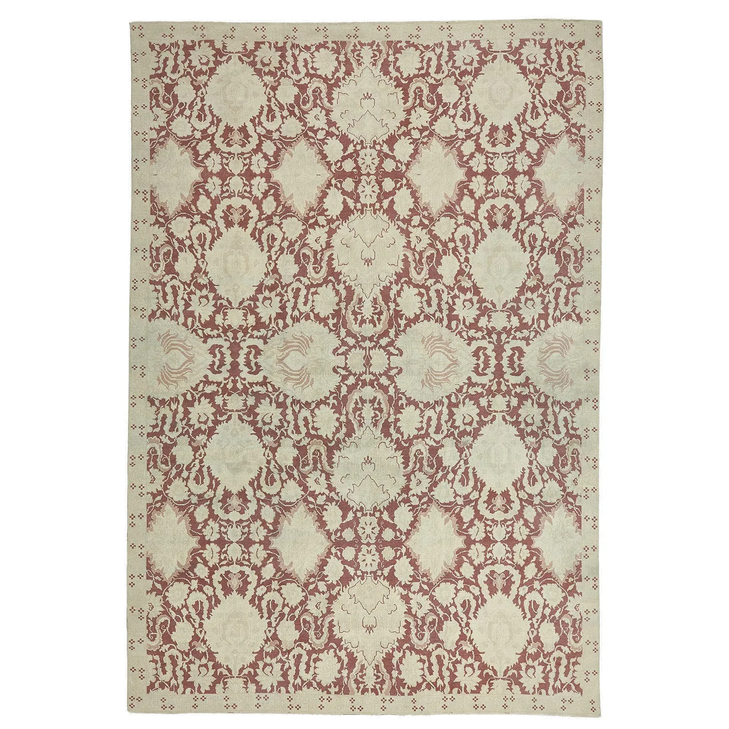 Beige Samsara Wool Rug - 9'2" x 13'5"