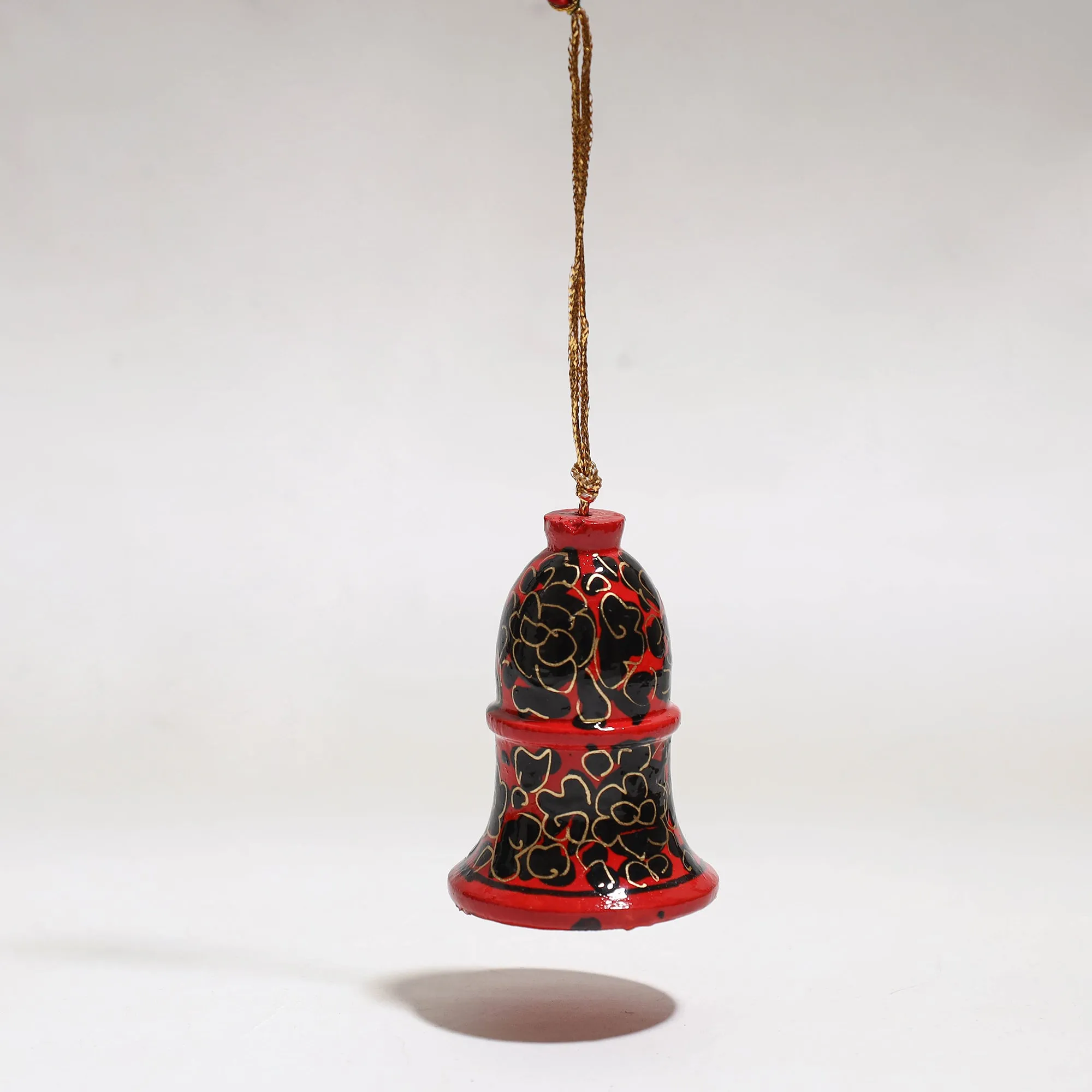 Bell - Kashmir Handpainted Christmas Decor Ornament 12