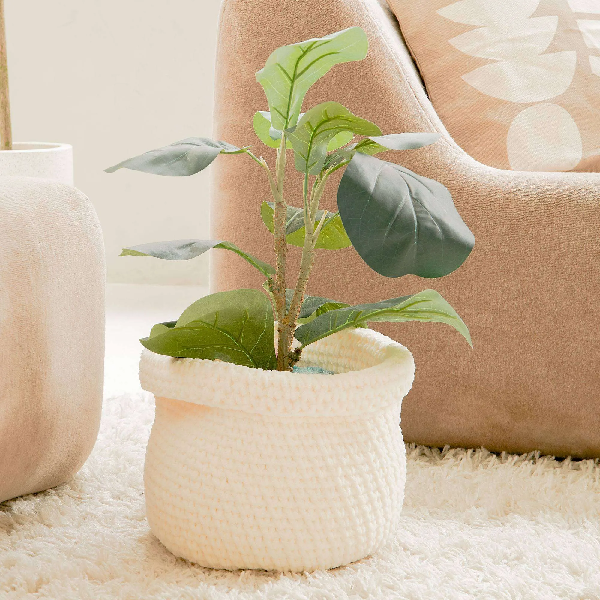 Bernat Crochet Hanging Basket
