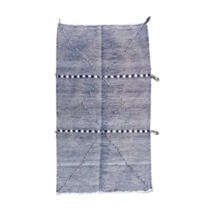 Black and White Zanafi Rug