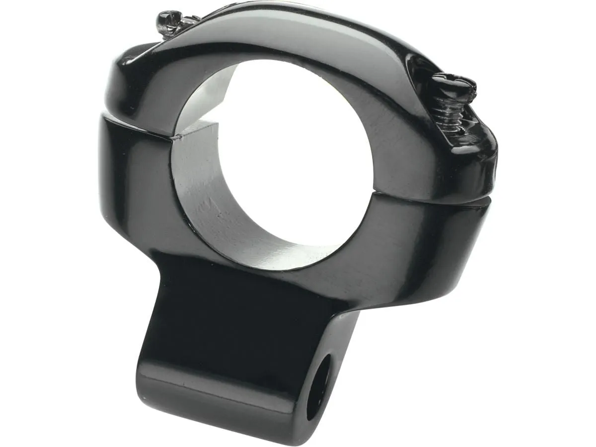 Black Mirror Clamp Handlebar Mount for 1 in. (25mm) Bars fit Harley-Davidson - Motorcycle Storehouse 508908