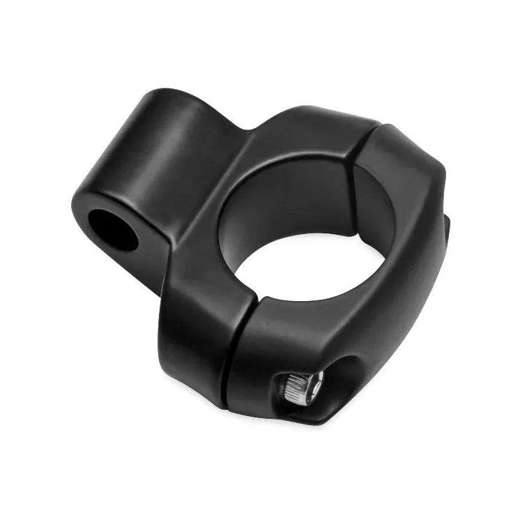 Black Mirror Clamp Handlebar Mount for 1 in. (25mm) Bars fit Harley-Davidson - Motorcycle Storehouse 508908