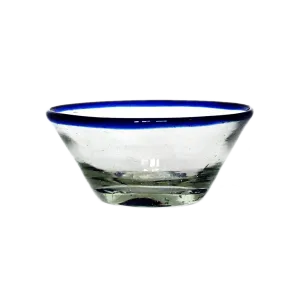 Blue Rim Tiny Bowl