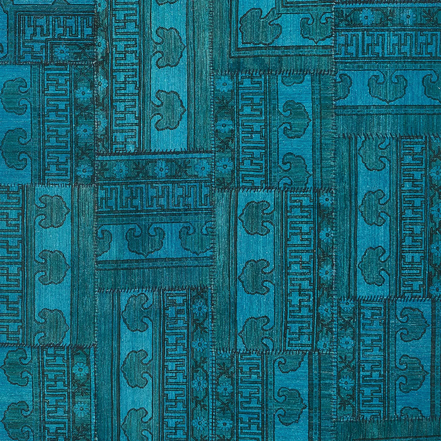Blue Samsara Wool Rug - 5'11" x 9'