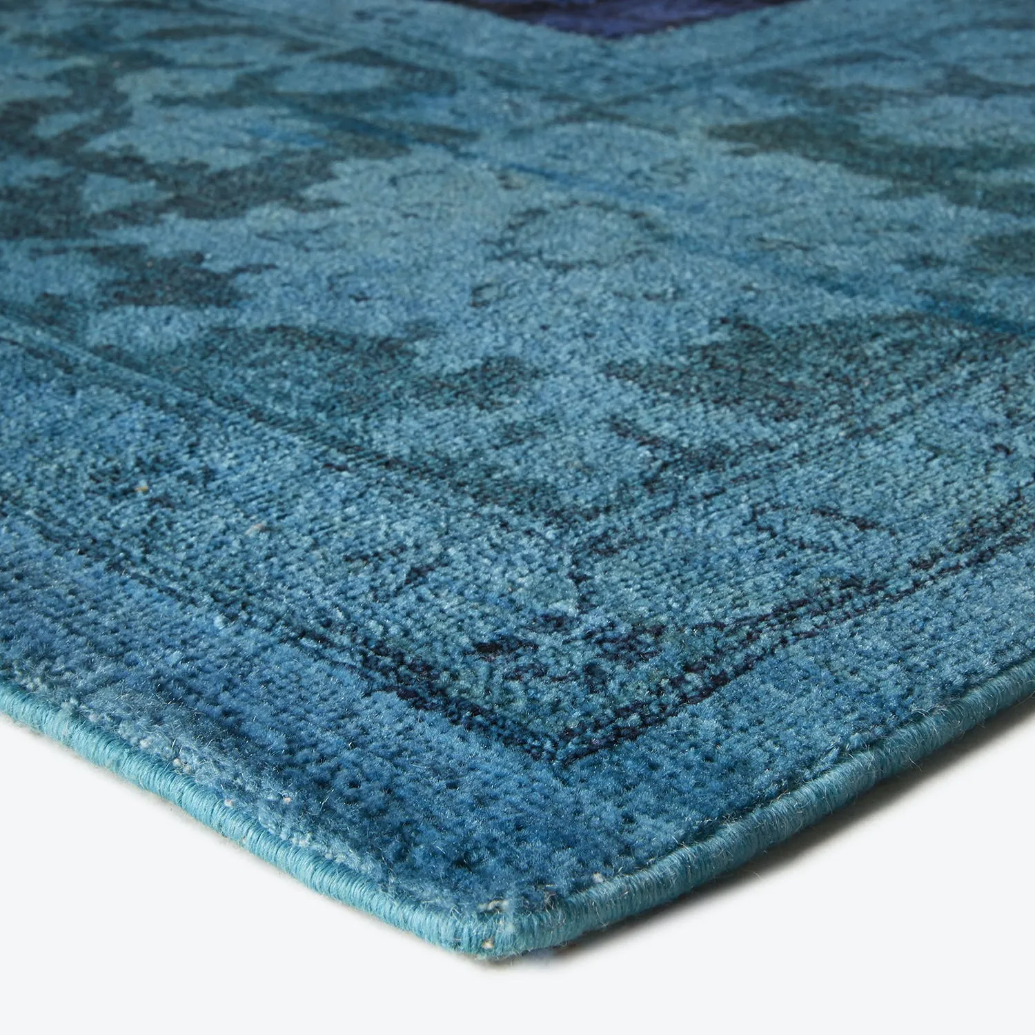 Blue Samsara Wool Rug - 8'8" x 12'1"