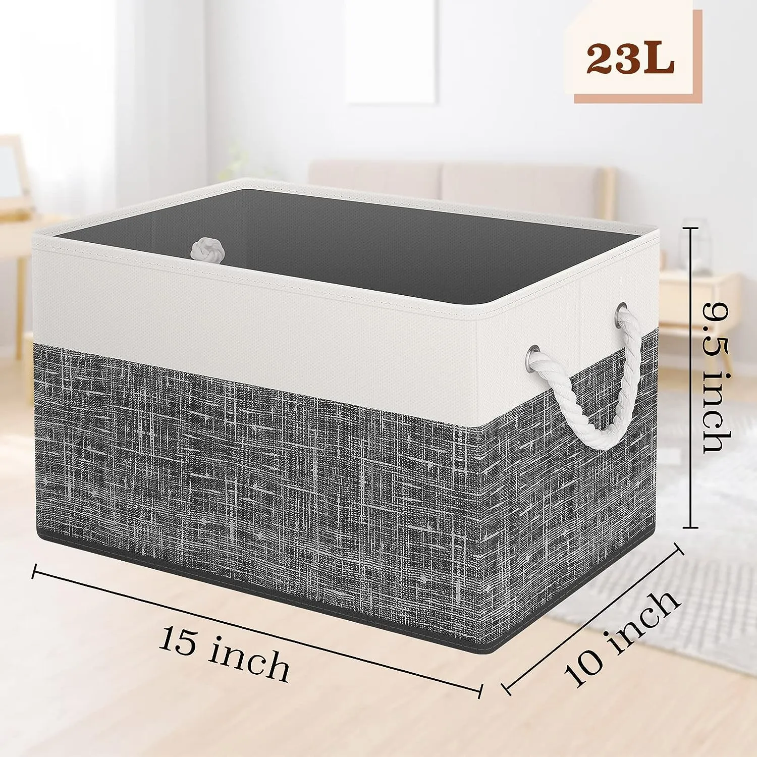Blushbees® Collapsible Storage Baskets (Pack of 3)