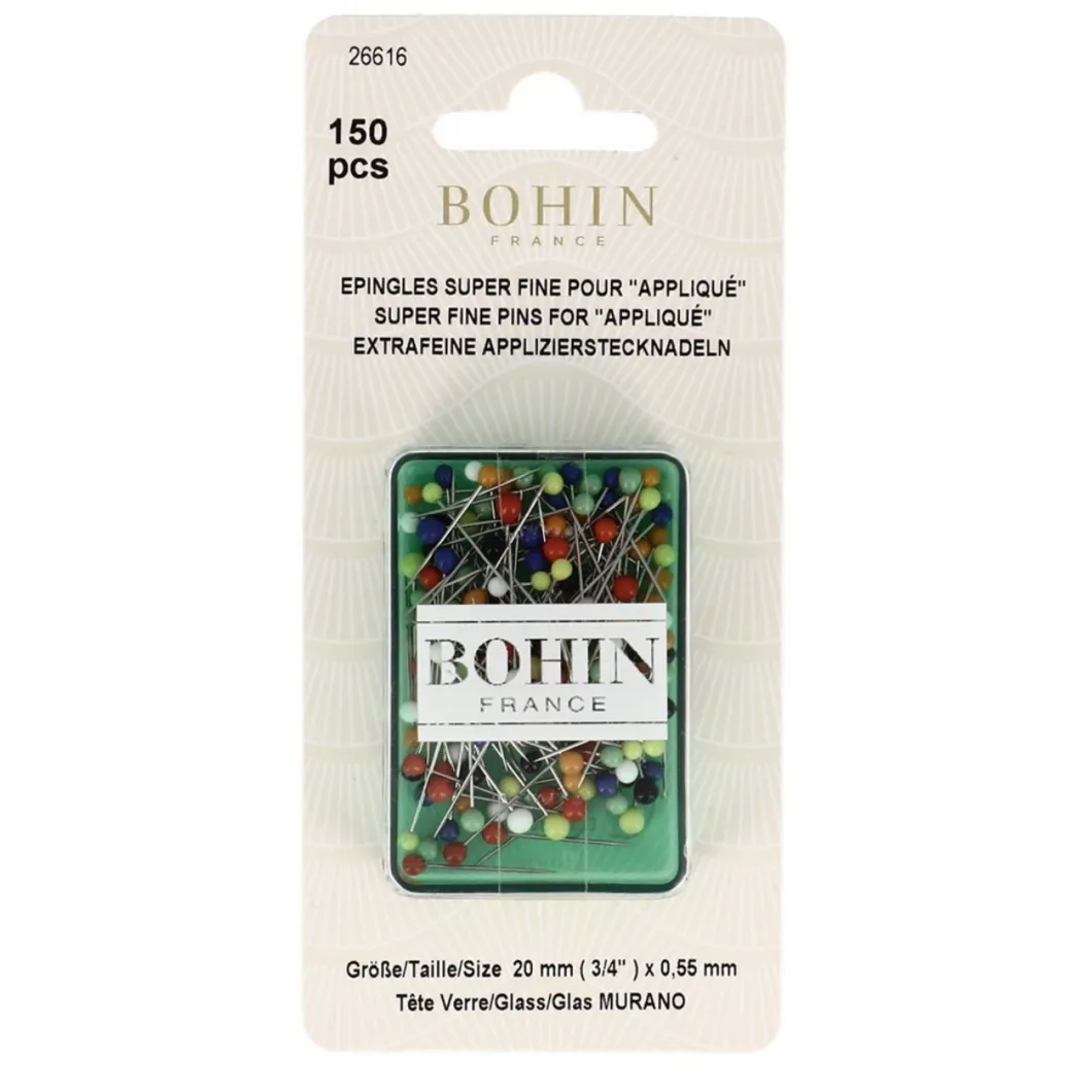 Bohin Applique Pins:  150 pins