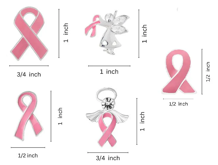 Breast Cancer Pins - Choose Your Style
