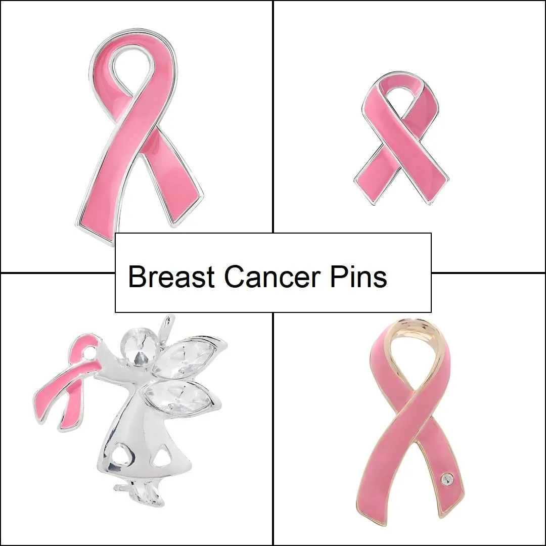 Breast Cancer Pins - Choose Your Style