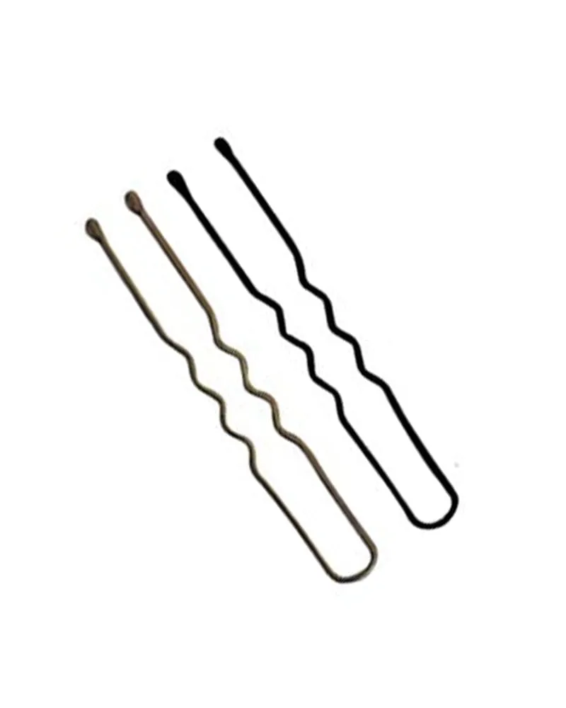 Burmax Soft N' Style Hair Pins - 2" Black