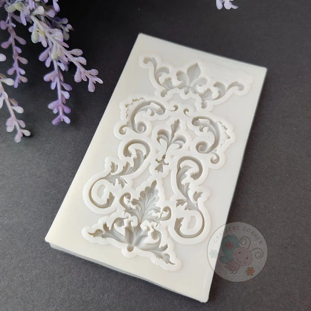 Carved Corner #2 - Silicon Mould