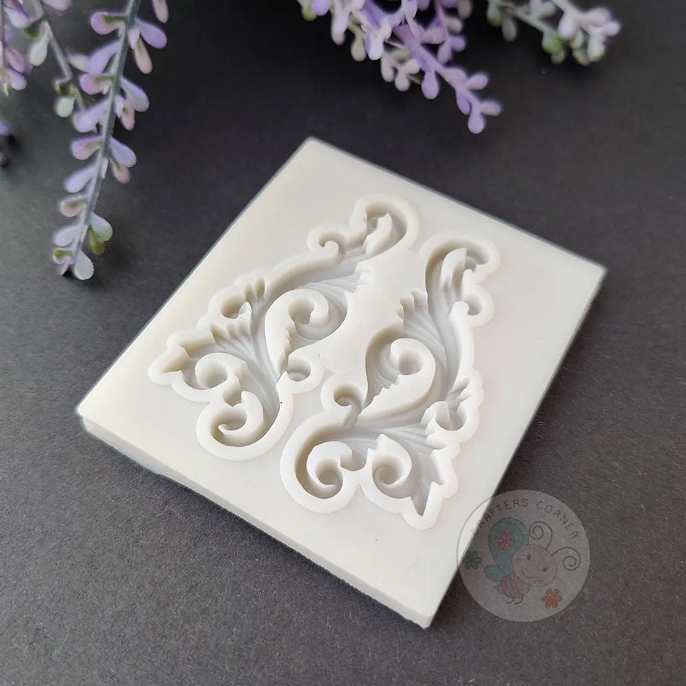 Carved Corner #3 - Silicon Mould