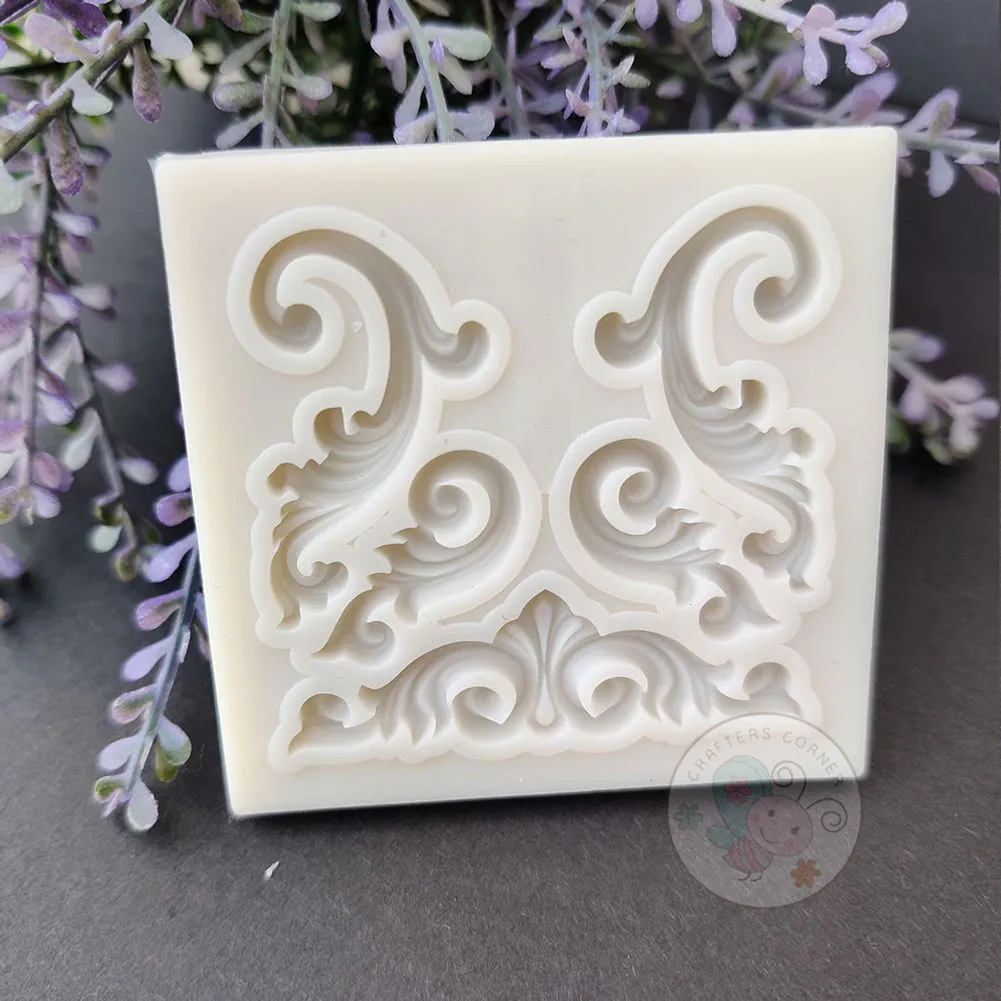 Carved Corner #5 - Silicon Mould