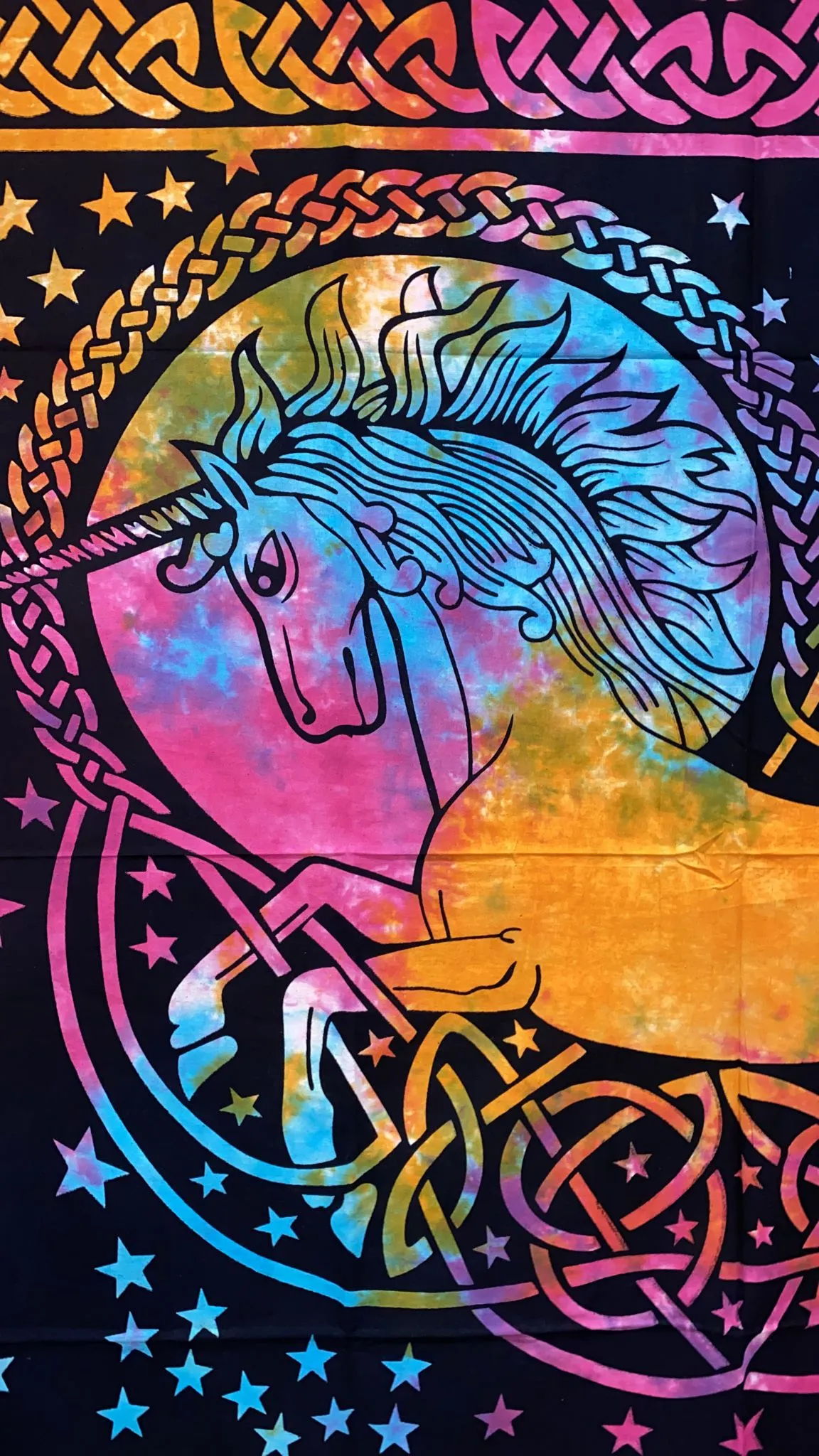 Celtic Unicorn Tapestry