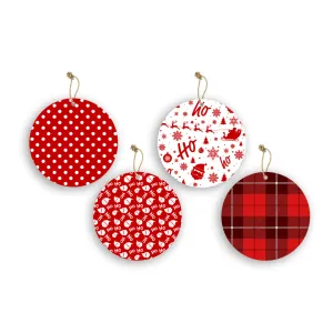 Christmas Theme Wooden Printed Wall Hanging Home House Living Room