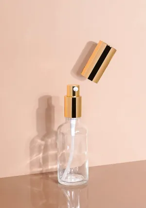 Cole Glass Bottle | Clear | Pump Cap