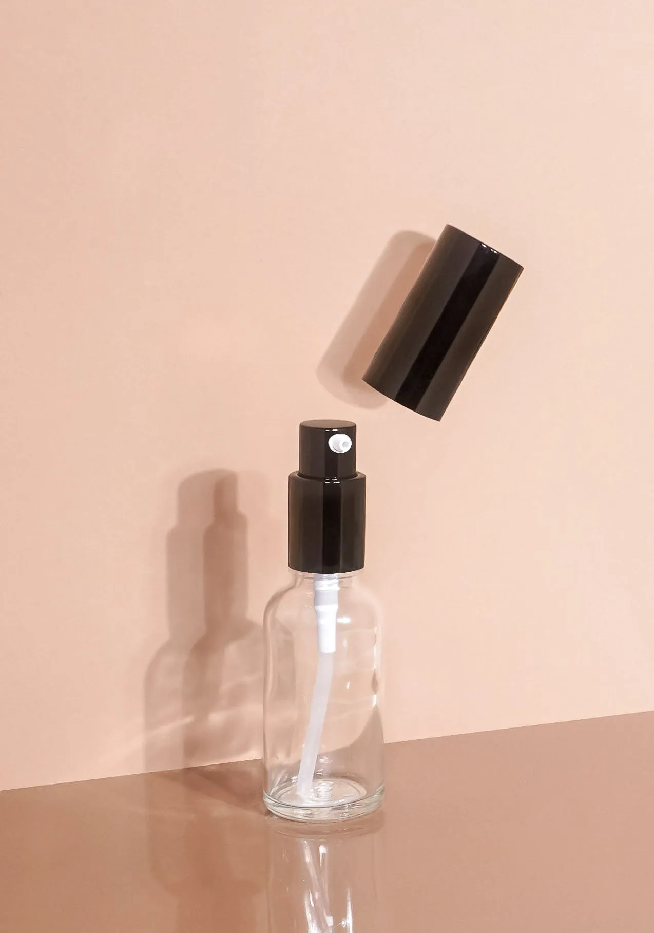 Cole Glass Bottle | Clear | Pump Cap