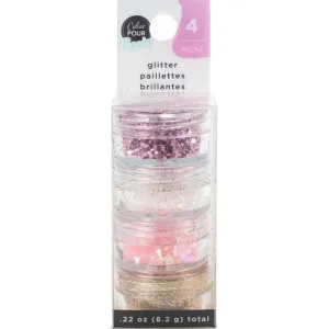 Color Pour Resin Mix-Ins-Vintage White, Copper, Mica & Pink