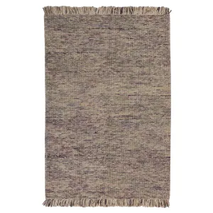 Colorful Modern Wool Flatweave Rug 6'3" x 9'2"