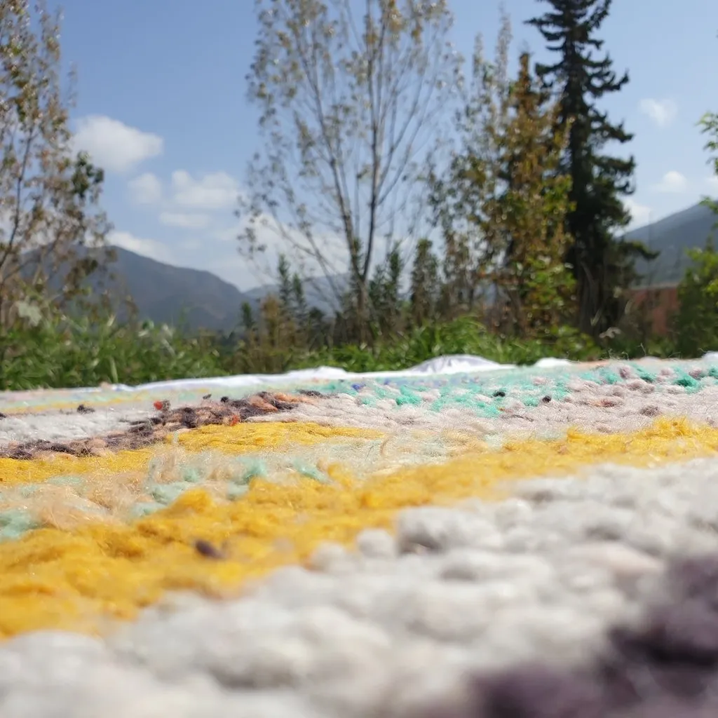 Customized GRANA | 3x2 m | Moroccan Colorful Rug | 100% wool handmade
