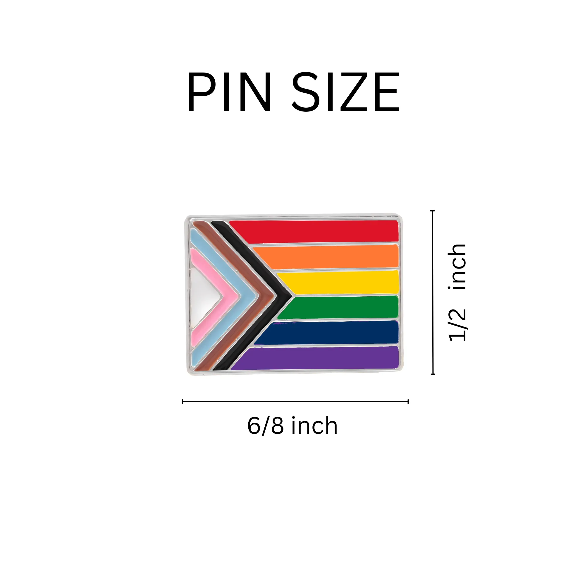 Daniel Quasar Flag Lapel Pins