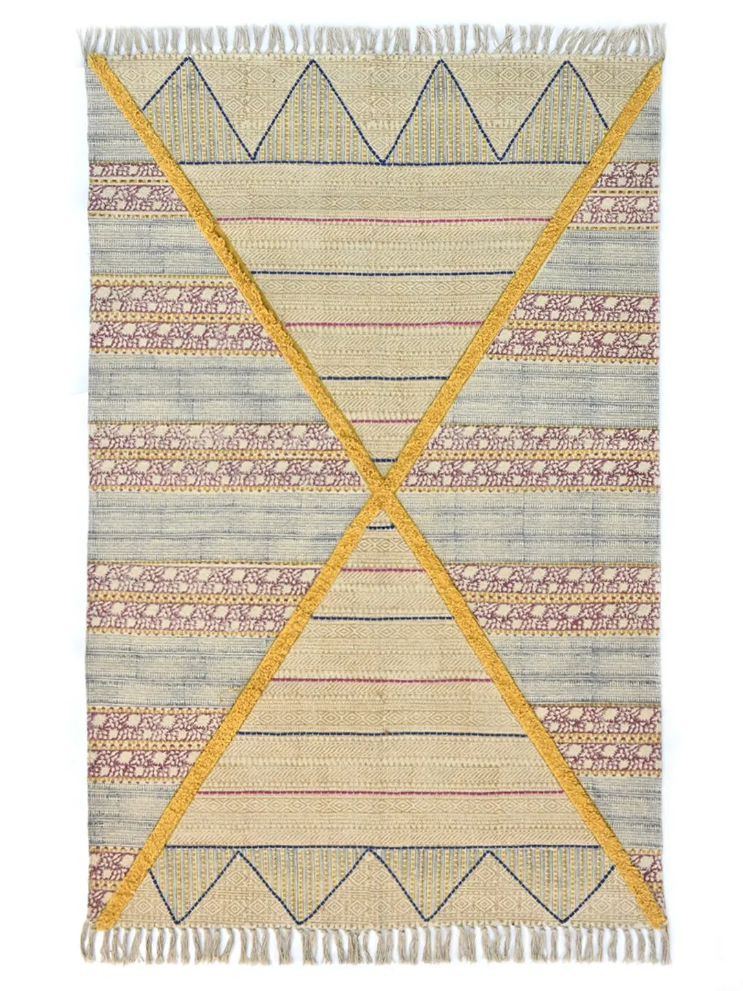 DATURA  - BLOCK PRINTED RUG
