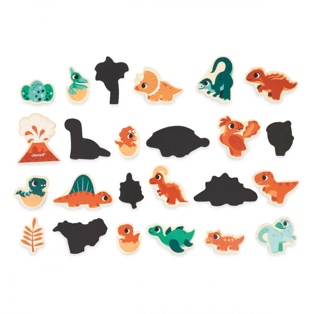 Dino - Dino Magnets - 24 Pieces