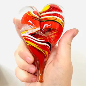Facebook Live Heart Paperweight 264