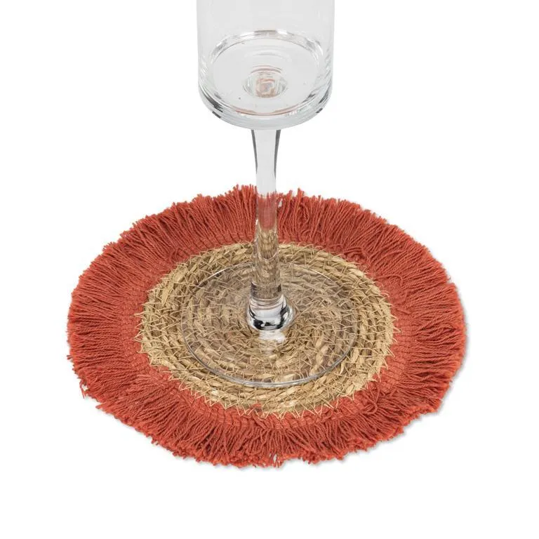 Fringed Coaster (2 Colors)