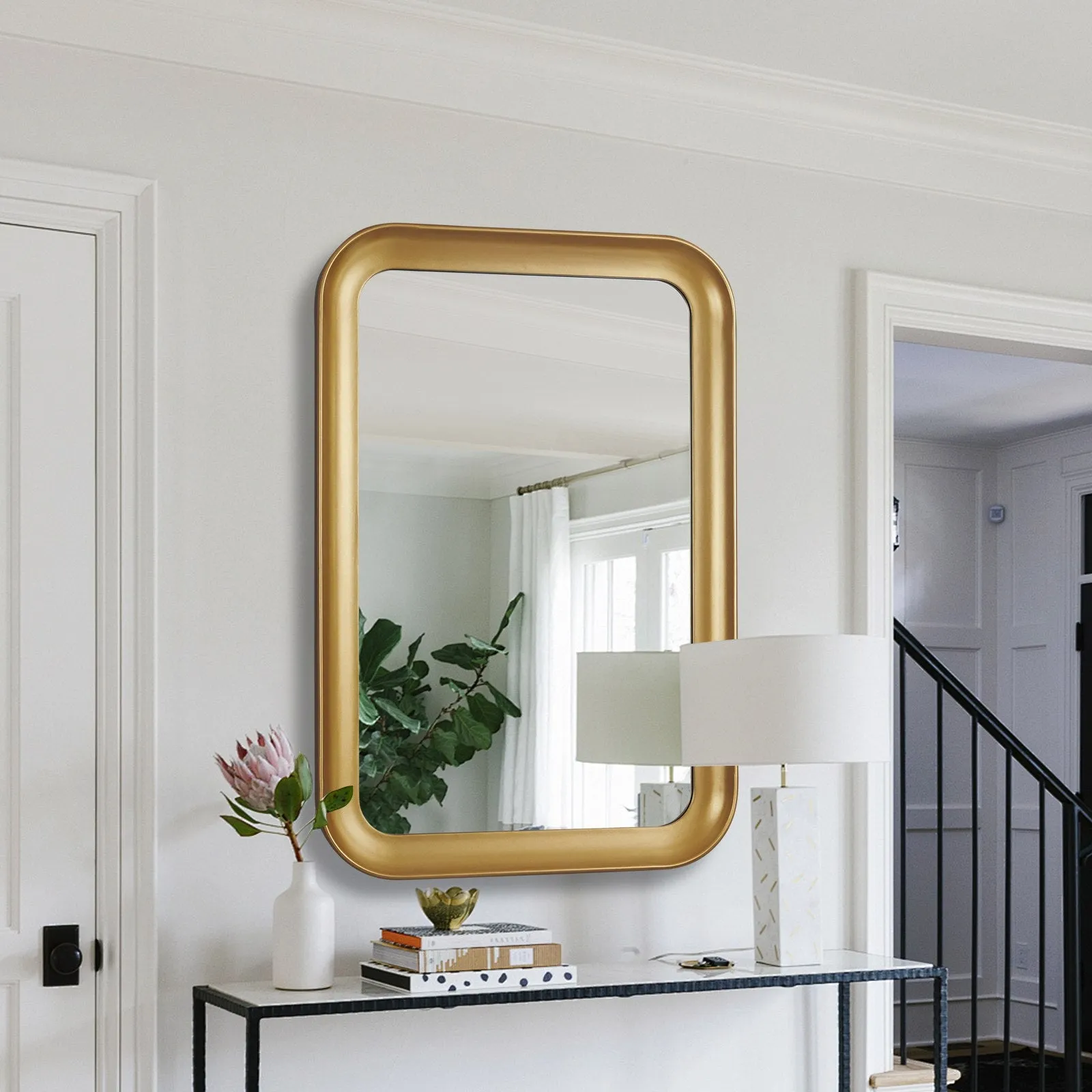 GD016 Gold Framed Mirror