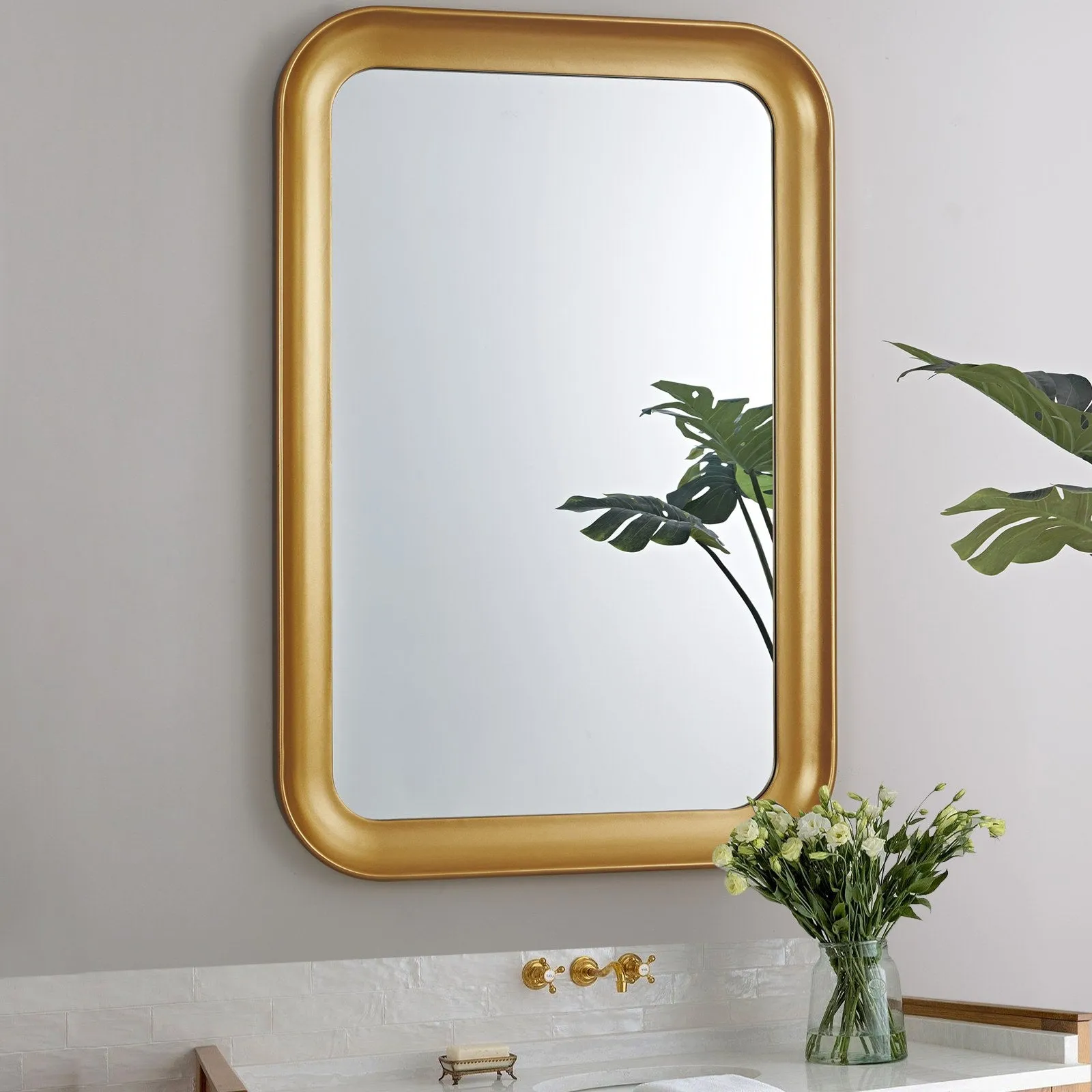 GD016 Gold Framed Mirror