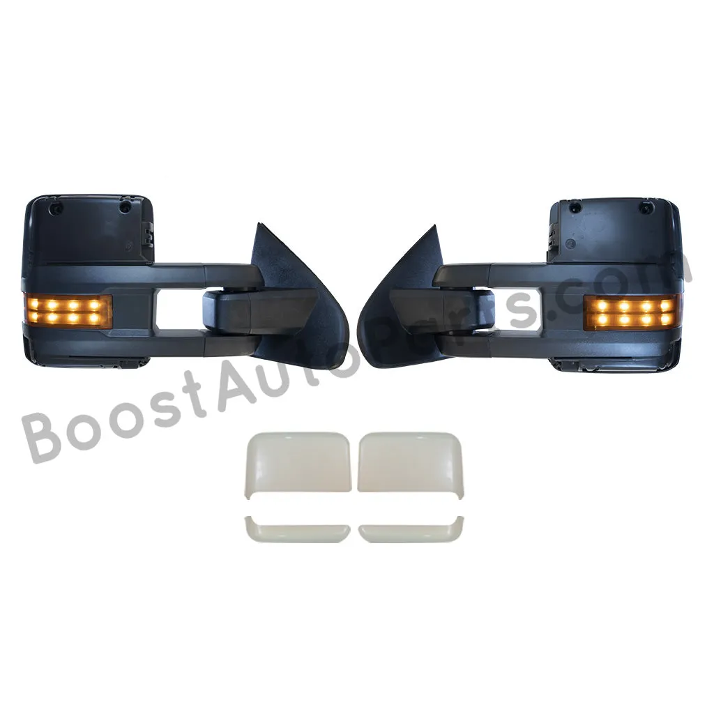 GM Style Dodge Ram 2500/3500 Tow Mirrors (2003-2009) - Style 2