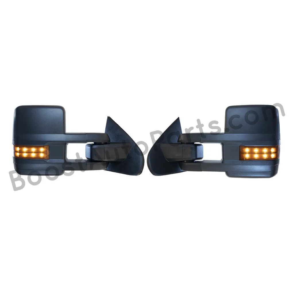 GM Style Dodge Ram 2500/3500 Tow Mirrors (2003-2009) - Style 2
