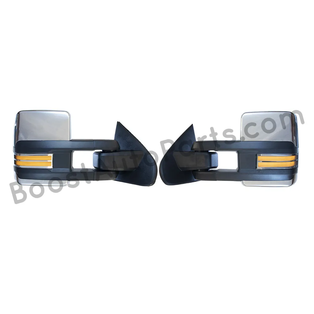 GM Style Dodge Ram 2500/3500 Tow Mirrors (2003-2009) - Style 2